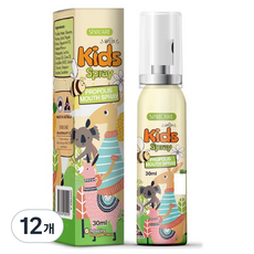 시니케어 키즈 프로폴리스 마우스 스프레이, 30ml, 12개