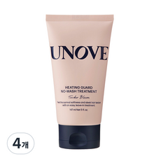 어노브 히팅 가드 노워시 트리트먼트 극손상모 헤어팩, 147ml, 4개