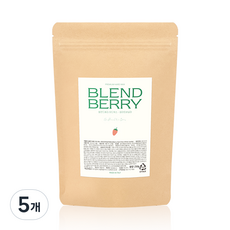 블렌드베리 화이트바닐라 제모 하드 왁스, 250g, 5개