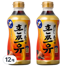 기꼬만 혼쯔유, 500ml, 12개