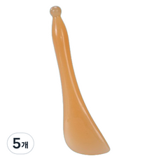 하트 부드러운 지압 마사지 괄사 스틱형, 혼합색상, 5개