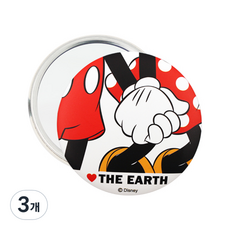 迪士尼第二季按鈕鏡子, 隨機出貨, 3個