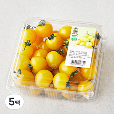 광식이농장 GAP 인증 황금 방울토마토, 500g, 5팩
