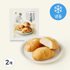 박준서명장 소금빵​ (냉동), 63g, 2개, 3개입