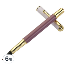 B2WIN 鋼筆型書法筆, 紫色, 6個