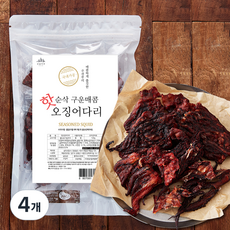 핫 순삭 구운 매콤 오징어다리, 120g, 4개