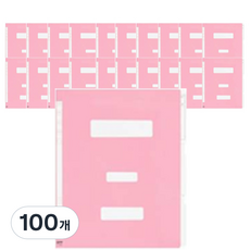 PP政府文件夾, 100個, 粉紅色