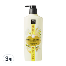 미쟝센 플로럴 부띠끄 퍼퓸 샴푸 프리지아앤머스크, 650ml, 3개