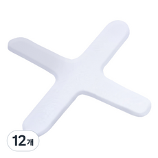 INUDECO 磁磚十字型間隔器 2.5mm 200入, 12個