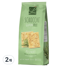 Laurieri master bakers Sgroccoli 無麩質迷迭香脆餅, 100g, 2個