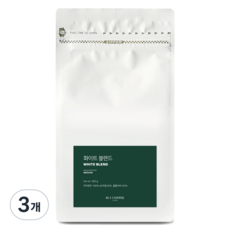 엠아이커피 화이트 블렌드 원두, 홀빈(분쇄안함), 500g, 3개