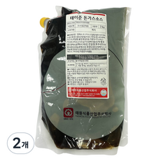 TAEWON FOOD 豬排醬, 2kg, 2個