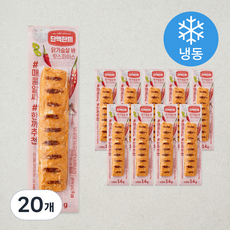 마니커에프앤지 단백한끼 닭가슴살바 핫스파이스 (냉동), 80g, 20개, 1개입