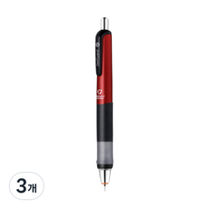 ZEBRA 斑馬牌 Del Guard GR Jumbo握把自動鉛筆 紅色, 0.5mm, 3個