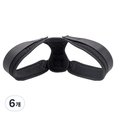 Jjubinine 肩部矯正帶 黑色, 6個
