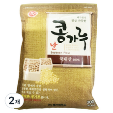 햇살나래 국산 날콩가루, 300g, 2개