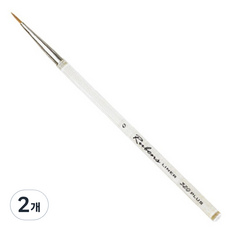 루벤스 320PLUS 세필 인조투명, 0호, 2개