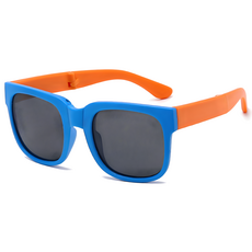 ALEGANT 兒童款 親子旅行趣遊輕量折疊偏光UV400太陽眼鏡