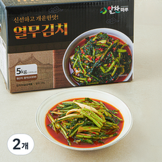 알찬마루 열무김치, 5kg, 2개
