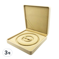 飾品套組盒, 3個, 象牙白