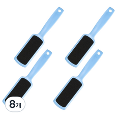 Foaming Home 高效雙面足部去角質磨砂板 藍色, 27g, 8個, 1入