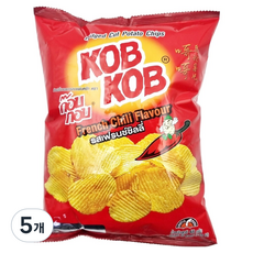 KOB KOB USEFUL 洋芋片 法式辣椒口味, 5個, 48g
