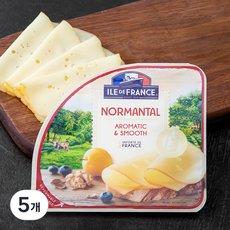 일드프랑스 노르망딸 슬라이스 치즈, 150g, 1개입, 5개