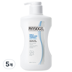 PHYSIOGEL 潔美淨 每日保濕修護沐浴乳, 400ml, 5個