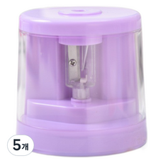 일상속반짝 자동 연필깎이, 퍼플, 5개
