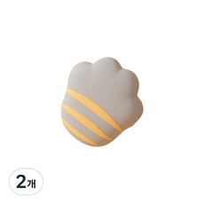 快速家事 貓掌防撞角保護蓋, 08 灰色, 2個