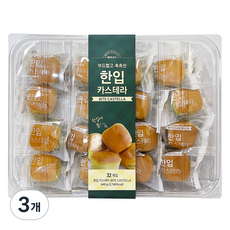 키즈웰 한입 카스테라, 640g, 3개