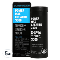 베스처 파워맥스 크레아틴 3000 45g, 90정, 5개