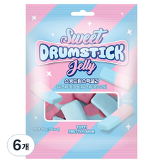 Sweet Drumstick軟糖 水果香, 100g, 6個