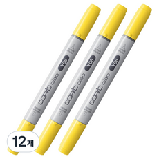 코픽 챠오 마카 Y06 Yellow, 12개, 1색