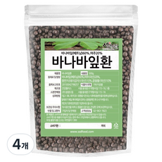 생생드림 바나바잎환, 500g, 4개
