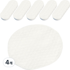 Clionic 無螢光擦拭型化妝水面膜柔軟化妝棉, 4個, 300入