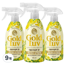 골드럽 리프레쉬 섬유탈취제 옐로라일락, 9개, 500ml