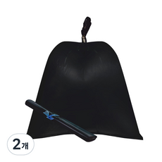 KINGSBONG Bipo 黑色塑膠袋 大 62 x 80 cm 50入, 2個, 60L