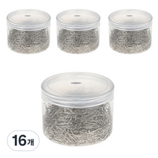 블루마토 스틸 클립1 원통케이스 28mm, 500개입, 16개
