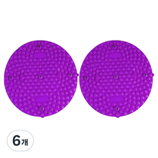 Potenkit 高效腳底按摩墊 37 x 37cm, 紫色, 6個