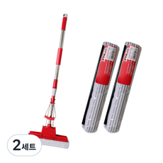 손할매 2중 롤러 펄프 청소기 + 롤러형 + 리필 2p, 2세트