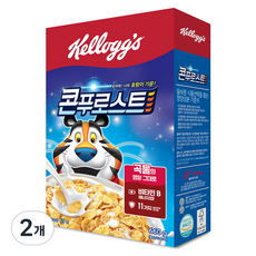 Kellogg's 家樂氏 FROSTIES 東尼玉米片 穀物, 660g, 2個