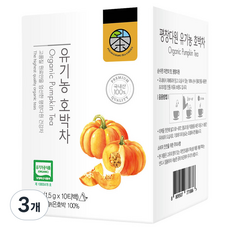 평창다원 유기농 호박차, 1.5g, 10개입, 3개