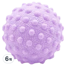 리와일딩 세포 레시피 마사지볼 50 x 50 x 50 mm, 6개, 퍼플