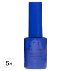 아이빛 탕후루 논와이프 탑젤, 투명, 10ml, 5개