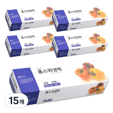 ABM 홈스 위생팩 대 30 x 45 cm 100p, 15개