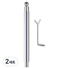 Funny nail 愛心邊框鏡面球美甲磁鐵套組 KN-A4211, 2套, 銀色