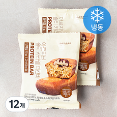 단백질과자점 아르지닌 솔티카라멜피칸바 (냉동), 80g, 1개입, 12개