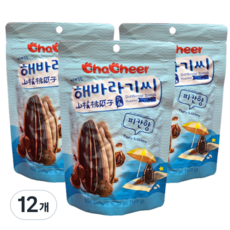 챠챠 해바라기씨 피칸맛, 180g, 12개
