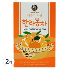 JejuNFarm 漢拏峰茶條, 10入, 2個, 25g